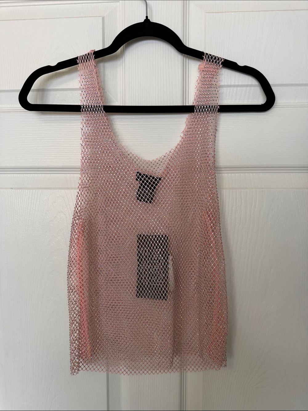 Rue21 Pink Mesh Tank Top